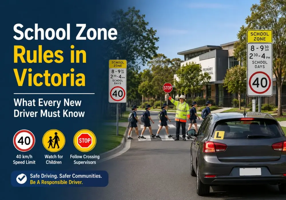 School Zone Rules in Victoria: What Every New Driver Must Know