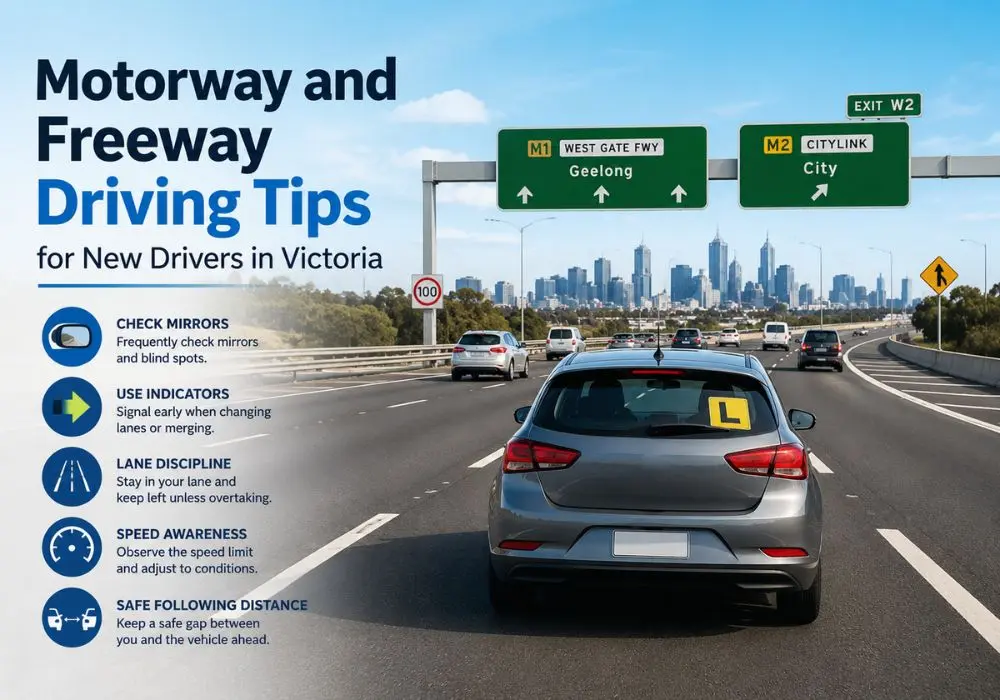 Motorway and Freeway Driving Tips for New Drivers in Victoria